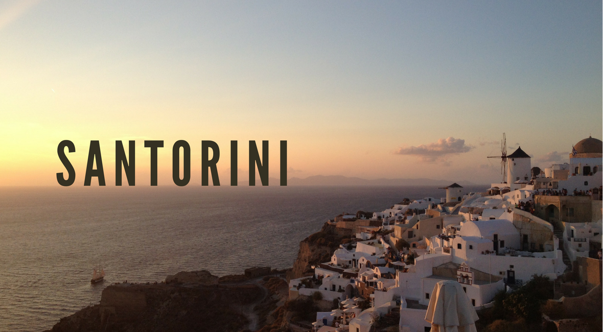 Santorini-title page