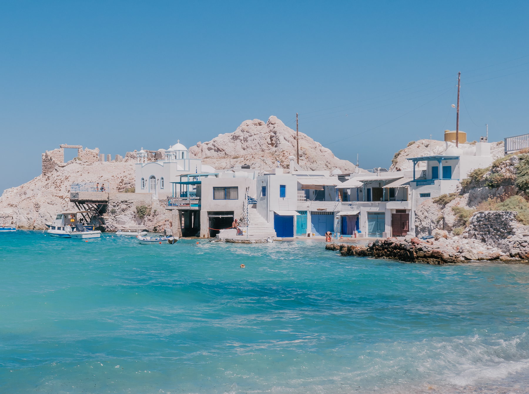 Milos beach