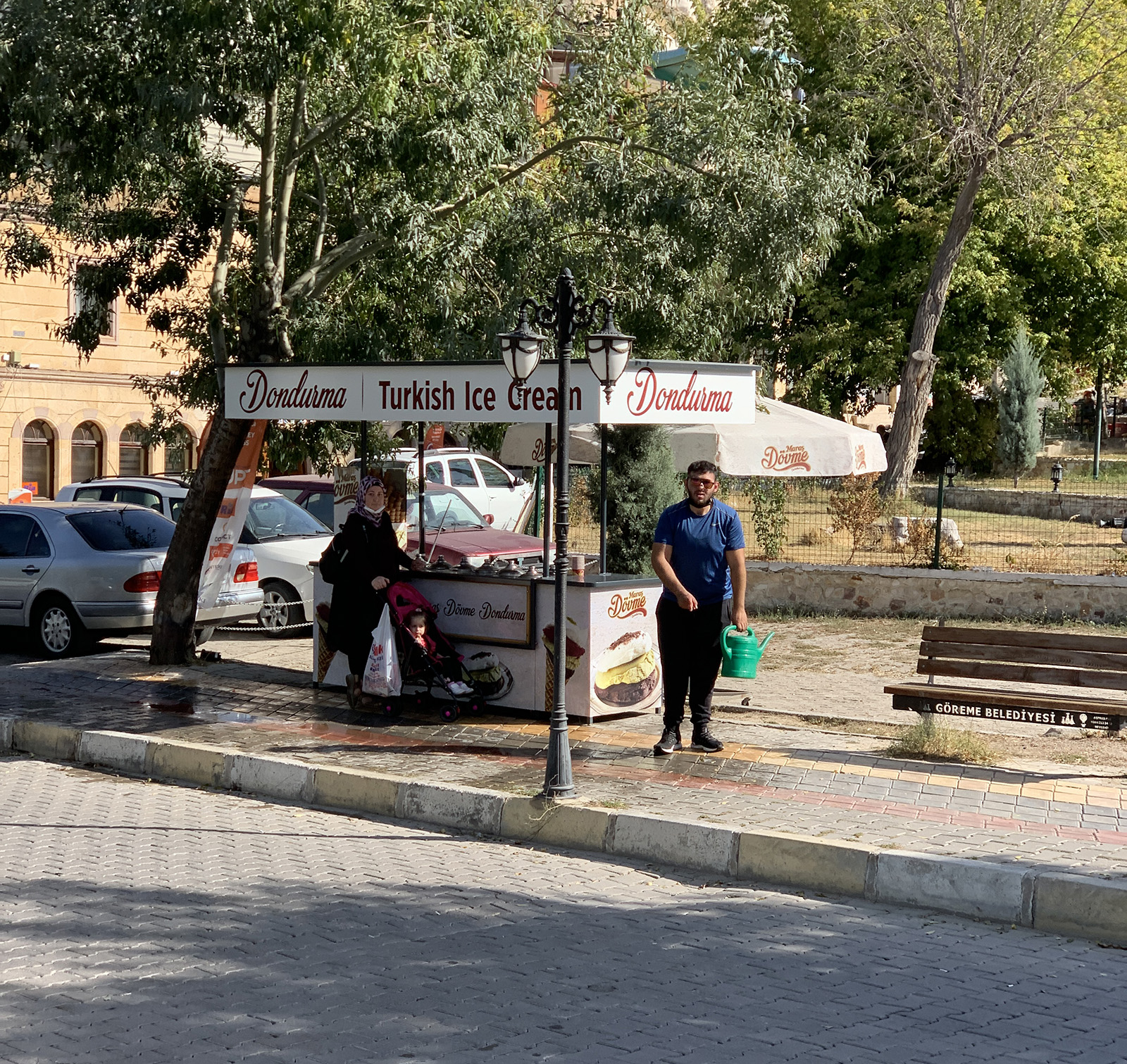 Turkish Ice Cream Rip Off Vendor